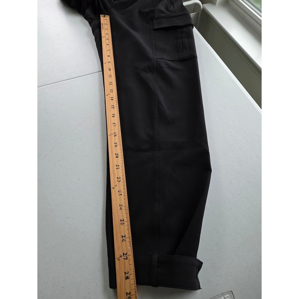 Athleta Endless Hi-Rise Cargo Pants Snap Cuff Zip Pockets 14 Utility Stretch - Picture 8 of 12